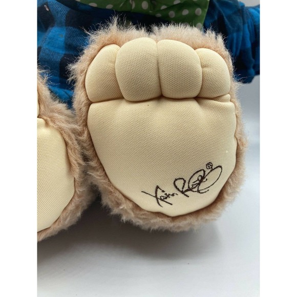 Cabbage Patch Stuffed Animal Vintage Xavier Roberts Furskins Bear Teddy Plush - Picture 7 of 12